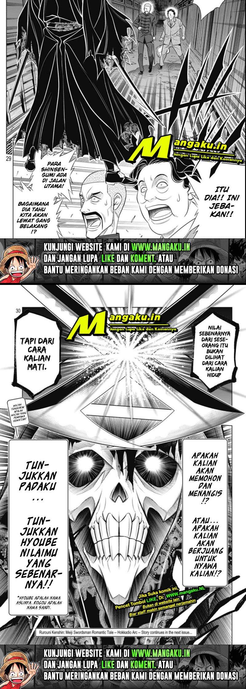 Rurouni Kenshin: Meiji Kenkaku Romantan: Hokkaidou Hen Chapter 37.1