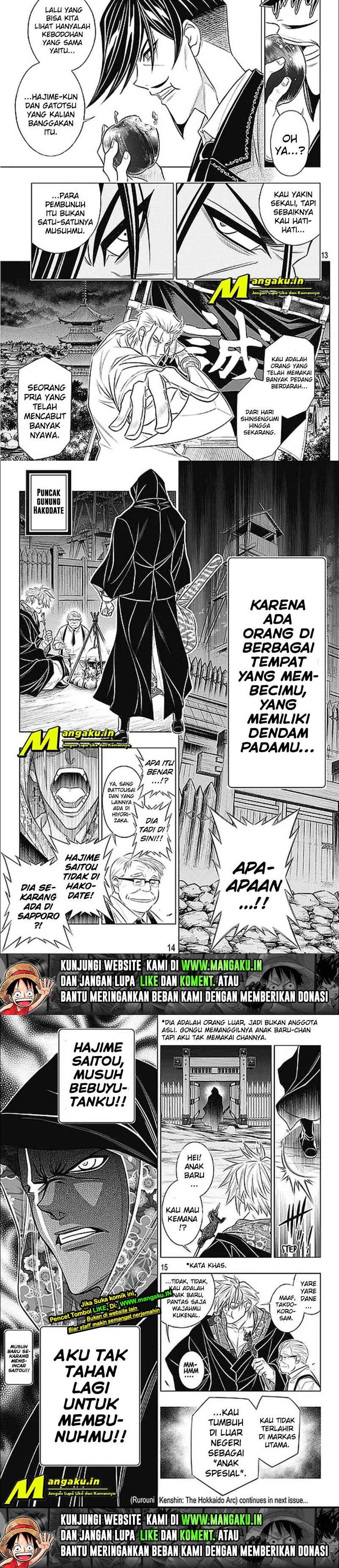 Rurouni Kenshin: Meiji Kenkaku Romantan: Hokkaidou Hen Chapter 38