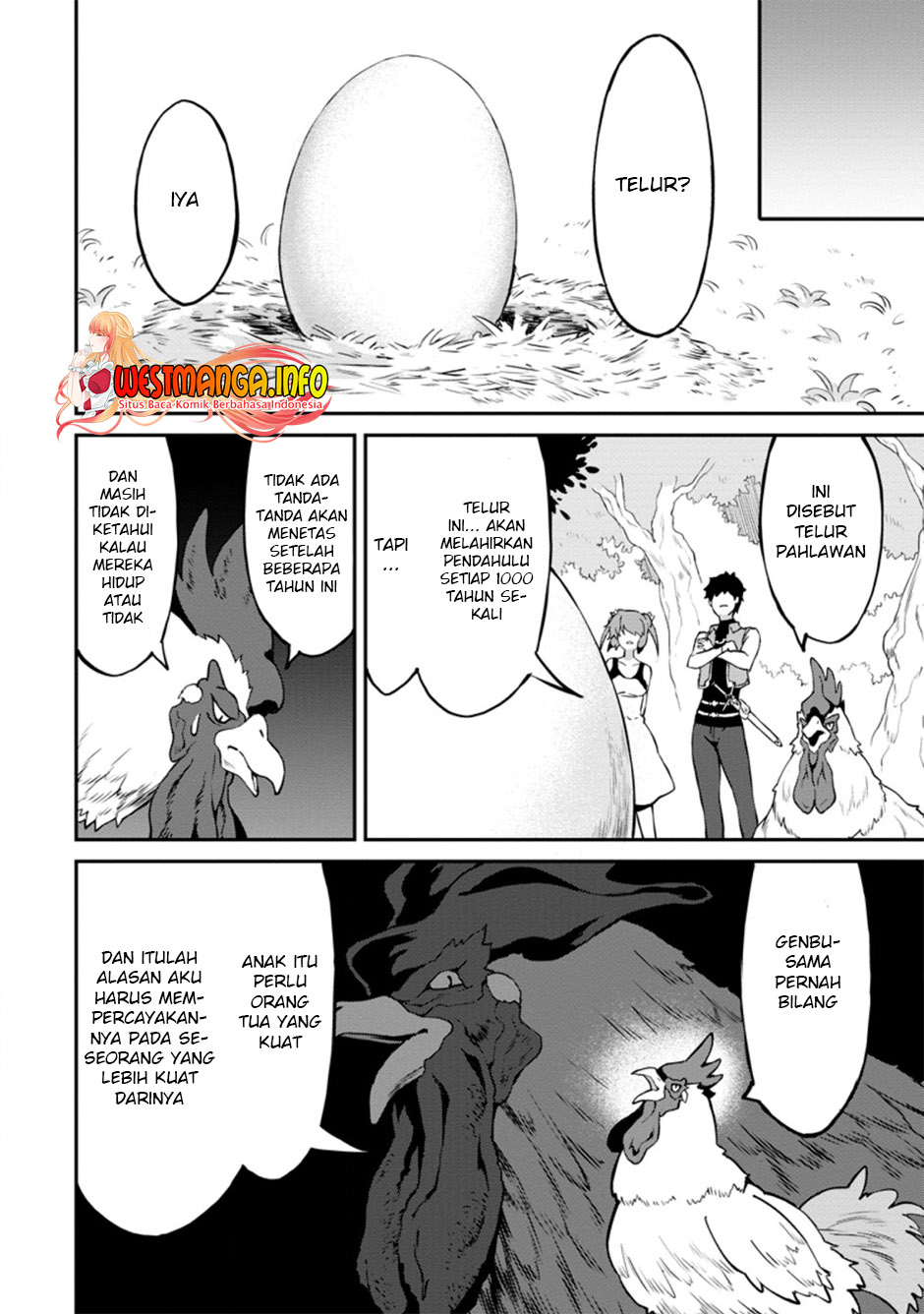 Taberu dake de Level-Up! Damegami to Issho ni Isekai Musou Chapter 24.3