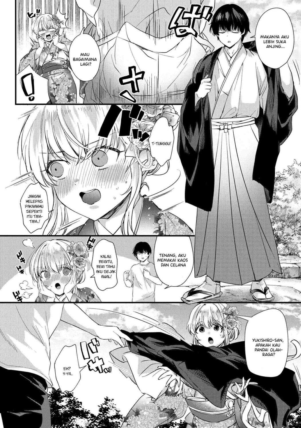 Omiai Shitakunakattanode, Muri Nandai na Jouken wo Tsuketara Doukyuusei ga Kita Ken ni Tsuite Chapter 1