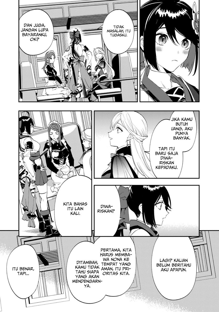 Hitokiri Shoujo Koushaku Reijou no Goei ni Naru Chapter 2