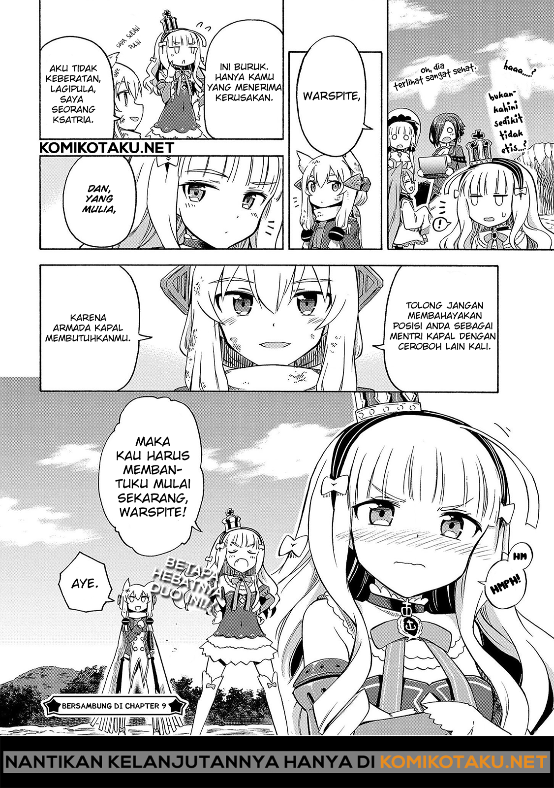 Azur Lane Queen’s Orders Chapter 08