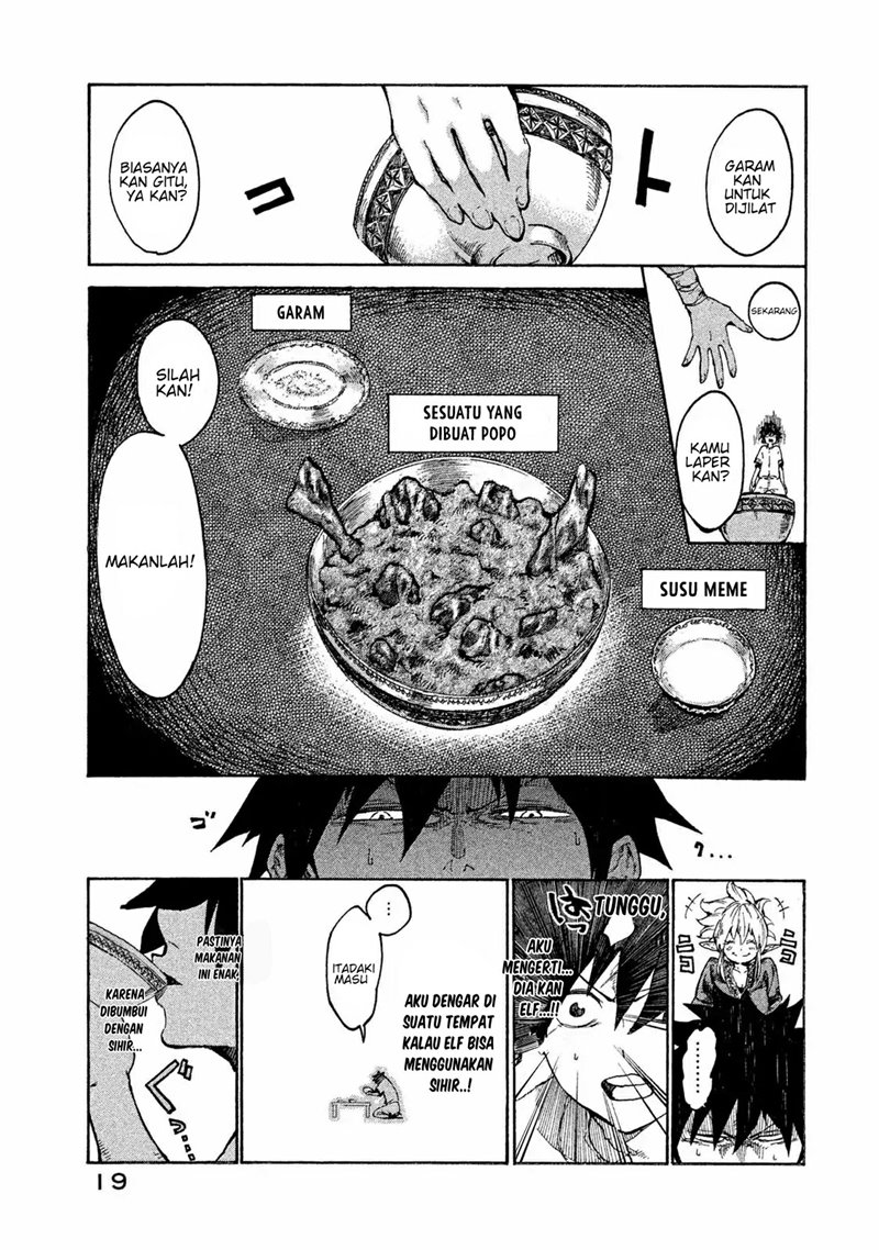 Mazumeshi Elf to Yuboku gurashi Chapter 1