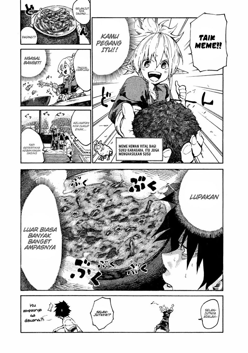 Mazumeshi Elf to Yuboku gurashi Chapter 1