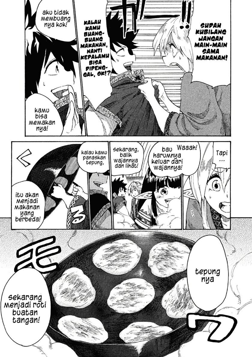 Mazumeshi Elf to Yuboku gurashi Chapter 2