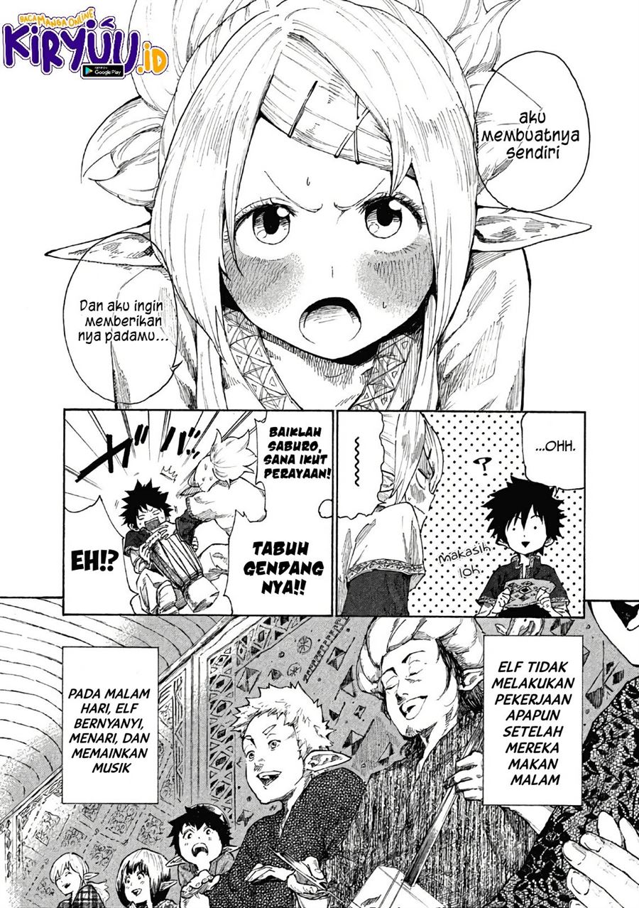 Mazumeshi Elf to Yuboku gurashi Chapter 4