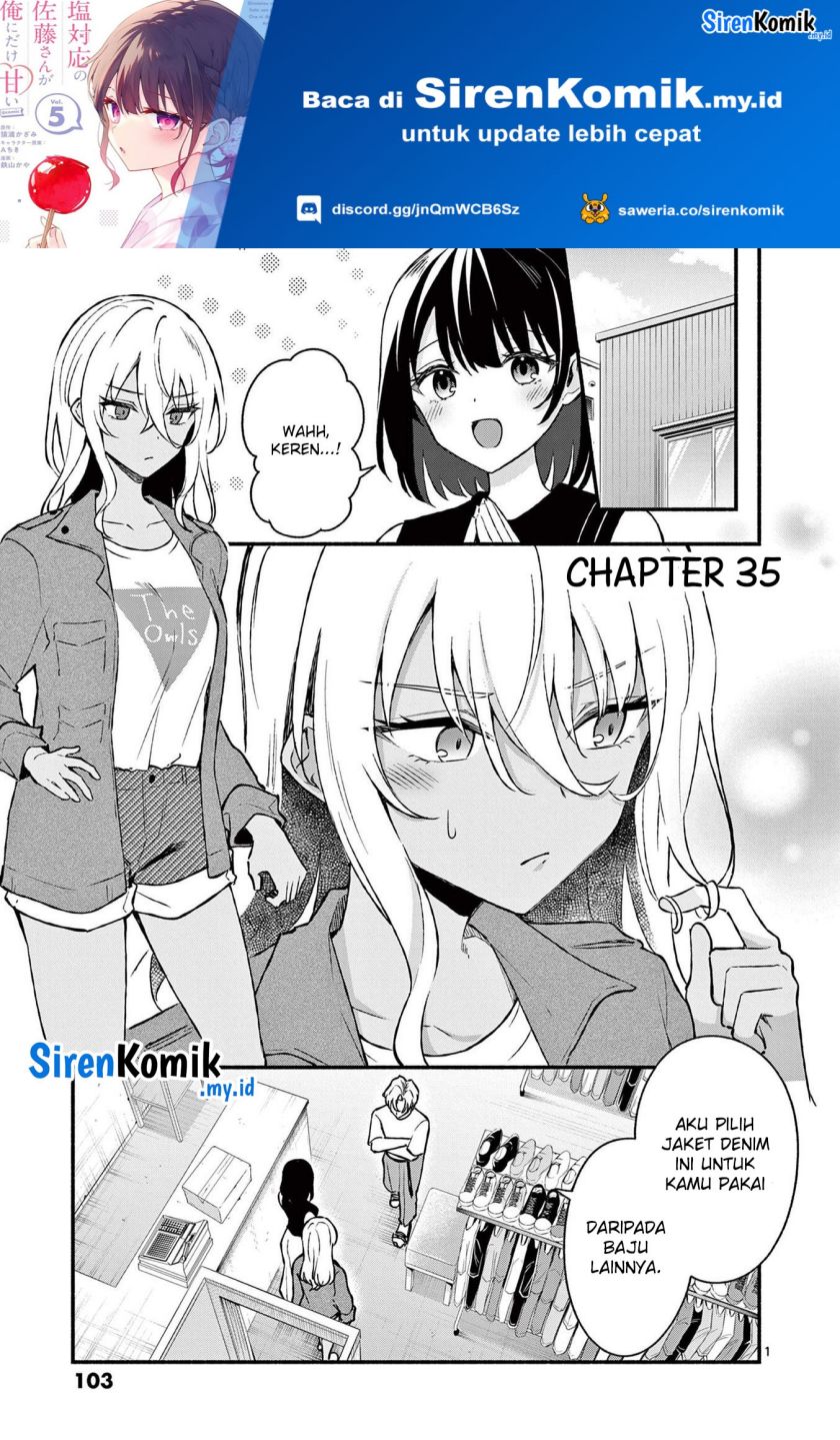 Shiotaiou no Sato-san ga Ore ni dake Amai Chapter 35