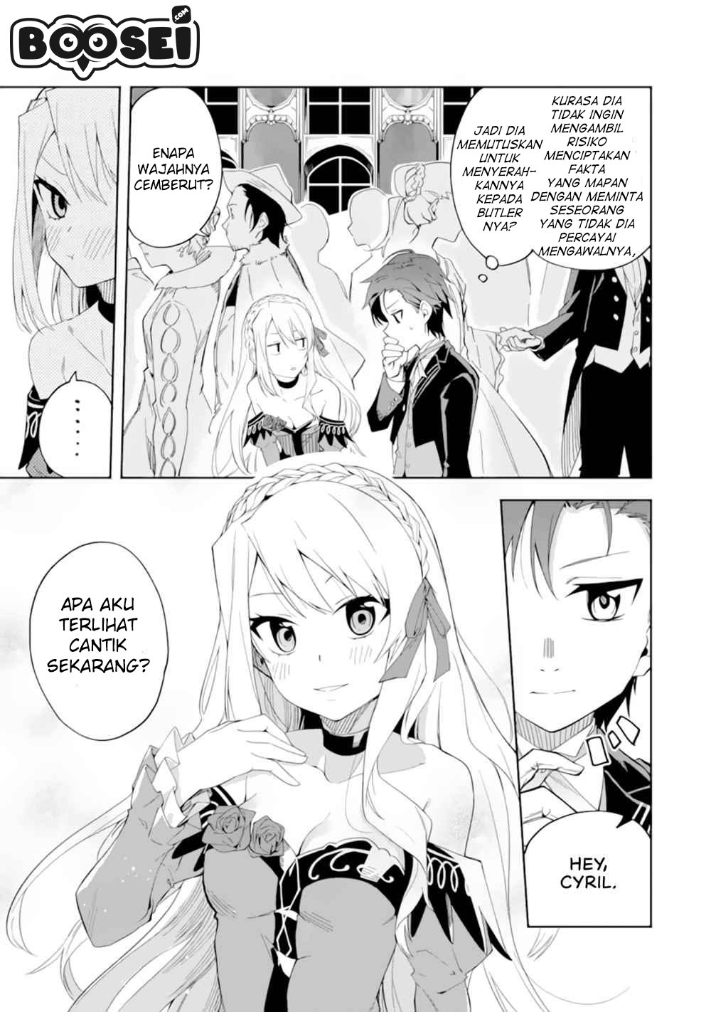 Akuyaku Reijou no Shitsuji-sama: Hametsu Flag wa Ore ga Tsubusasete itadakimasu Chapter 1.1