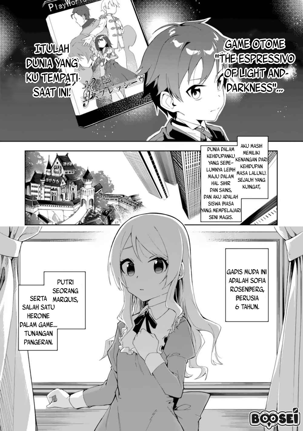 Akuyaku Reijou no Shitsuji-sama: Hametsu Flag wa Ore ga Tsubusasete itadakimasu Chapter 1.1