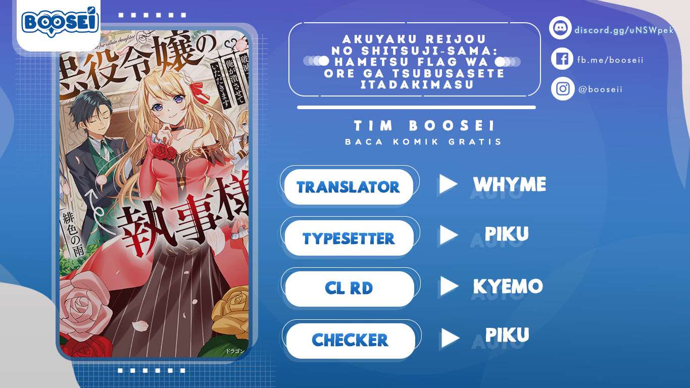 Akuyaku Reijou no Shitsuji-sama: Hametsu Flag wa Ore ga Tsubusasete itadakimasu Chapter 10