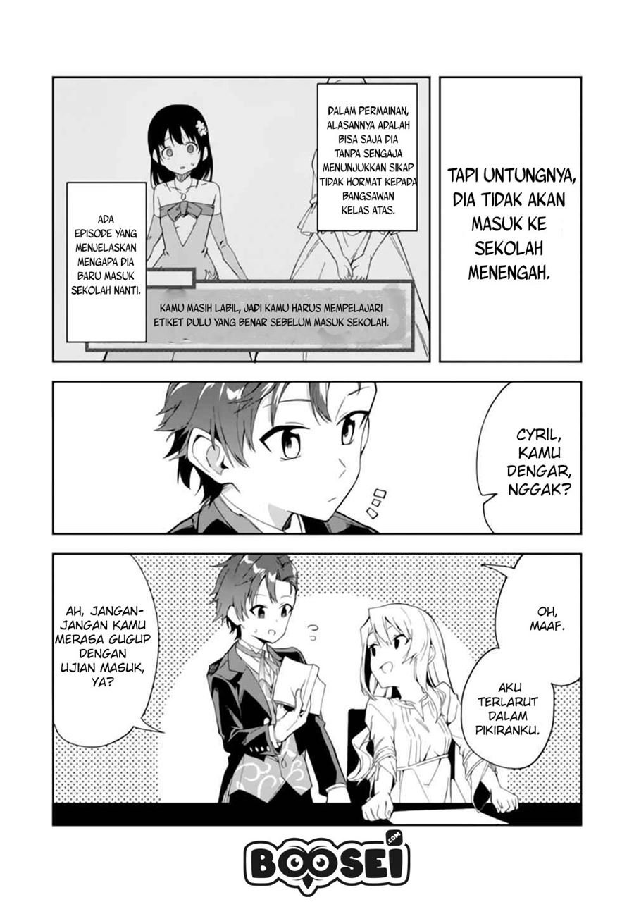 Akuyaku Reijou no Shitsuji-sama: Hametsu Flag wa Ore ga Tsubusasete itadakimasu Chapter 2.1