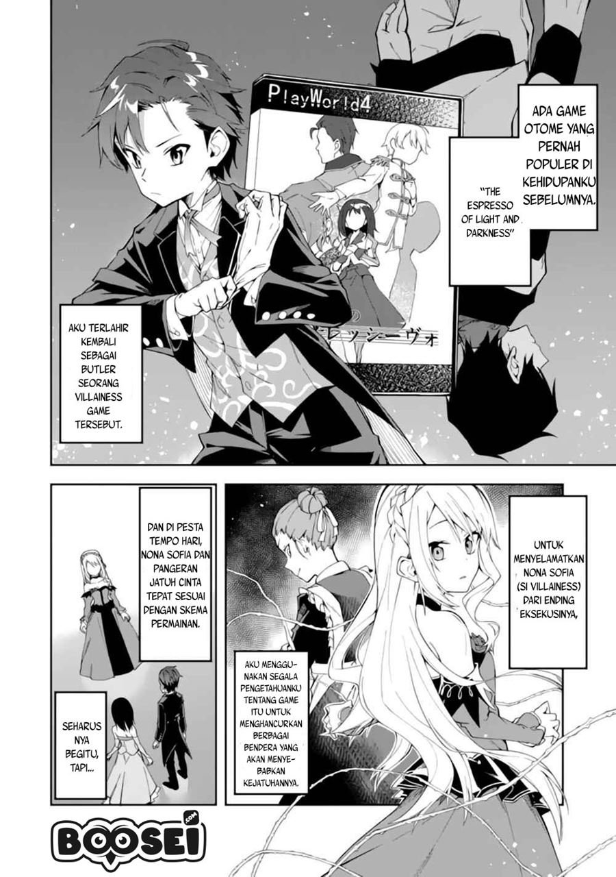 Akuyaku Reijou no Shitsuji-sama: Hametsu Flag wa Ore ga Tsubusasete itadakimasu Chapter 2.1