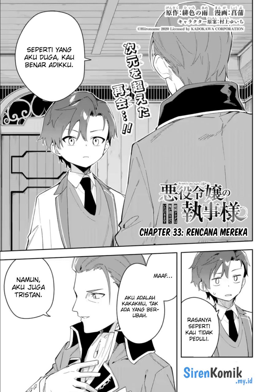 Akuyaku Reijou no Shitsuji-sama: Hametsu Flag wa Ore ga Tsubusasete itadakimasu Chapter 33