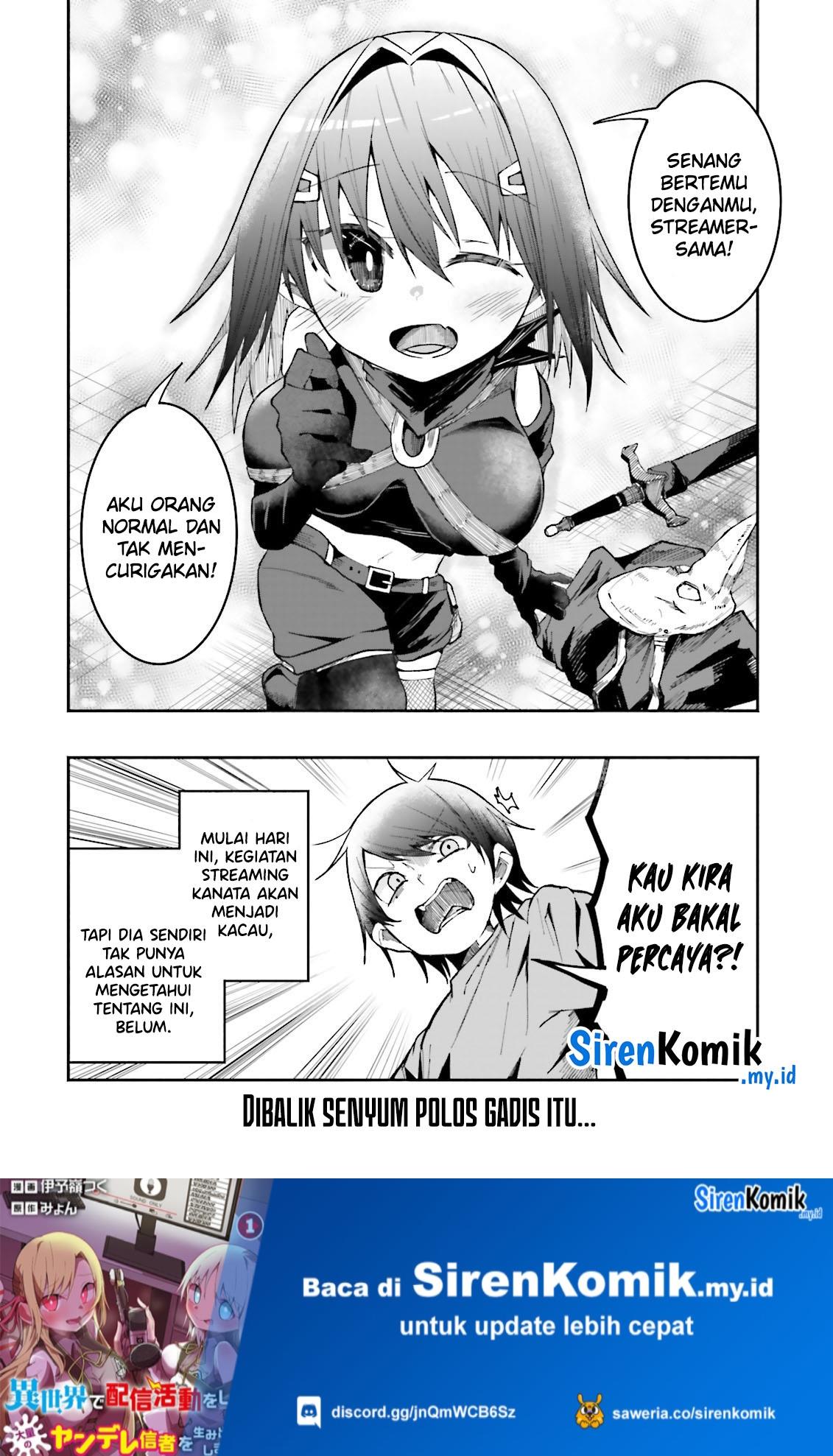 Isekai de Haishin Katsudou wo Shitara Tairyou no Yandere Shinja wo Umidashite Shimatta Ken Chapter 13