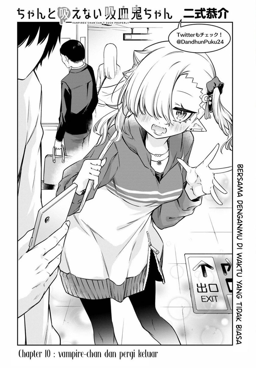 Chanto Suenai Kyuuketsuki-chan Chapter 10