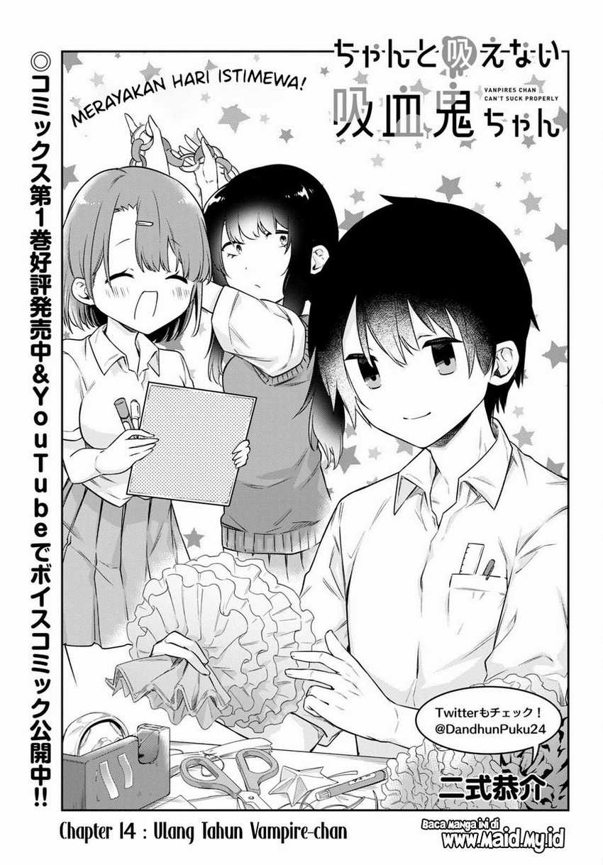 Chanto Suenai Kyuuketsuki-chan Chapter 14