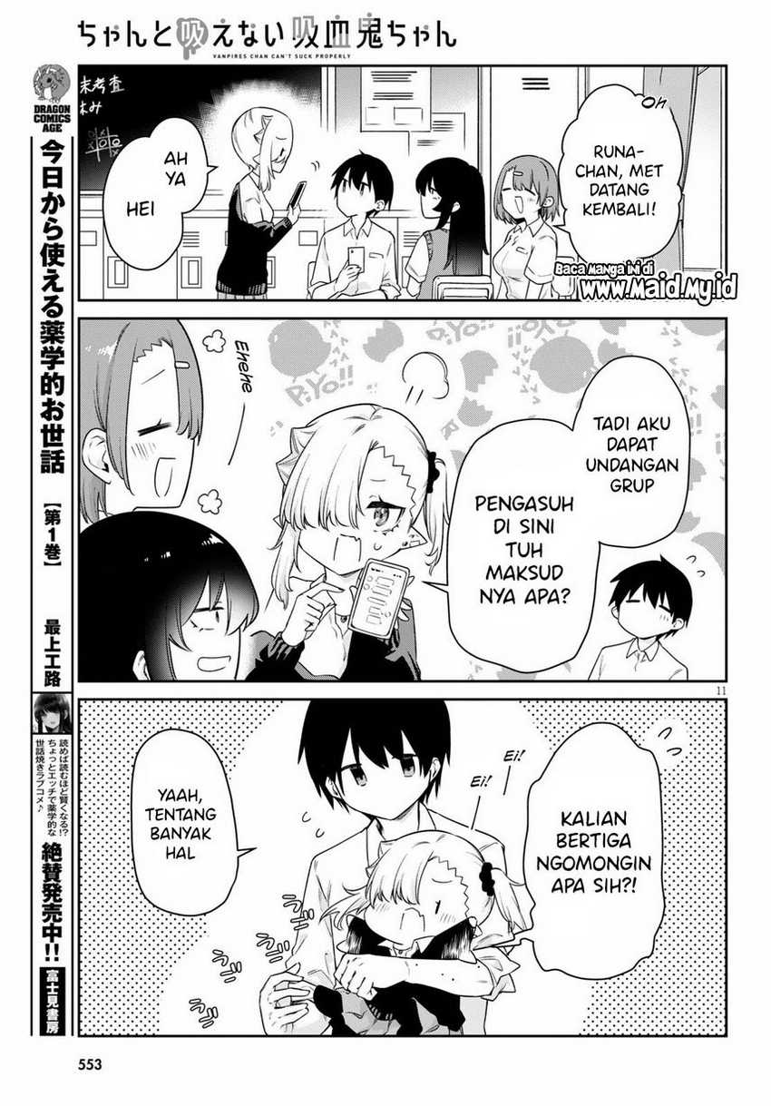 Chanto Suenai Kyuuketsuki-chan Chapter 15