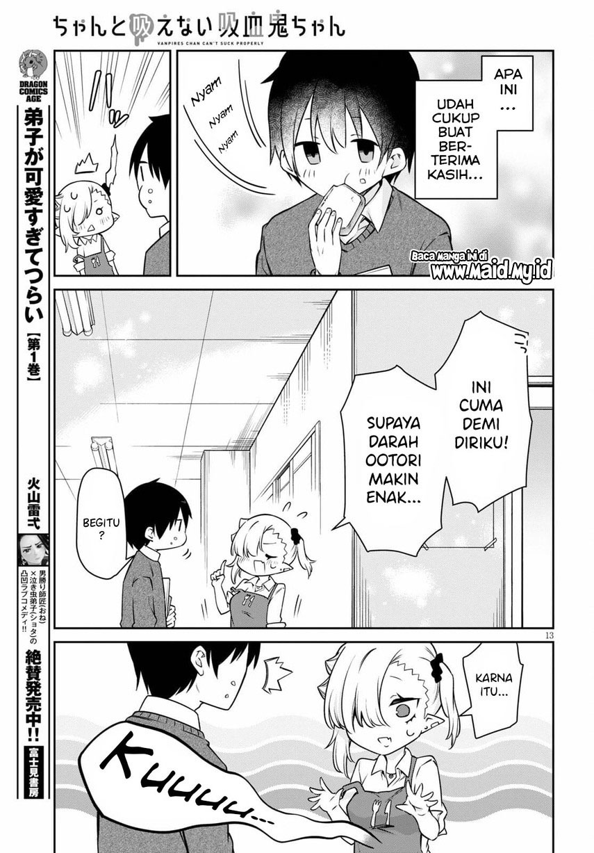 Chanto Suenai Kyuuketsuki-chan Chapter 9