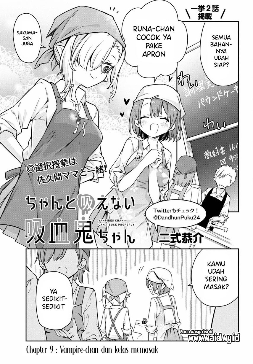 Chanto Suenai Kyuuketsuki-chan Chapter 9