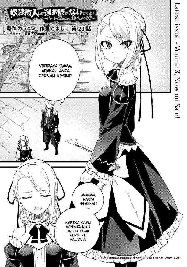 Dorei Shounin shika Sentakushi ga nai desu yo? ~Harem? Nani sore oishii no?~ Chapter 23