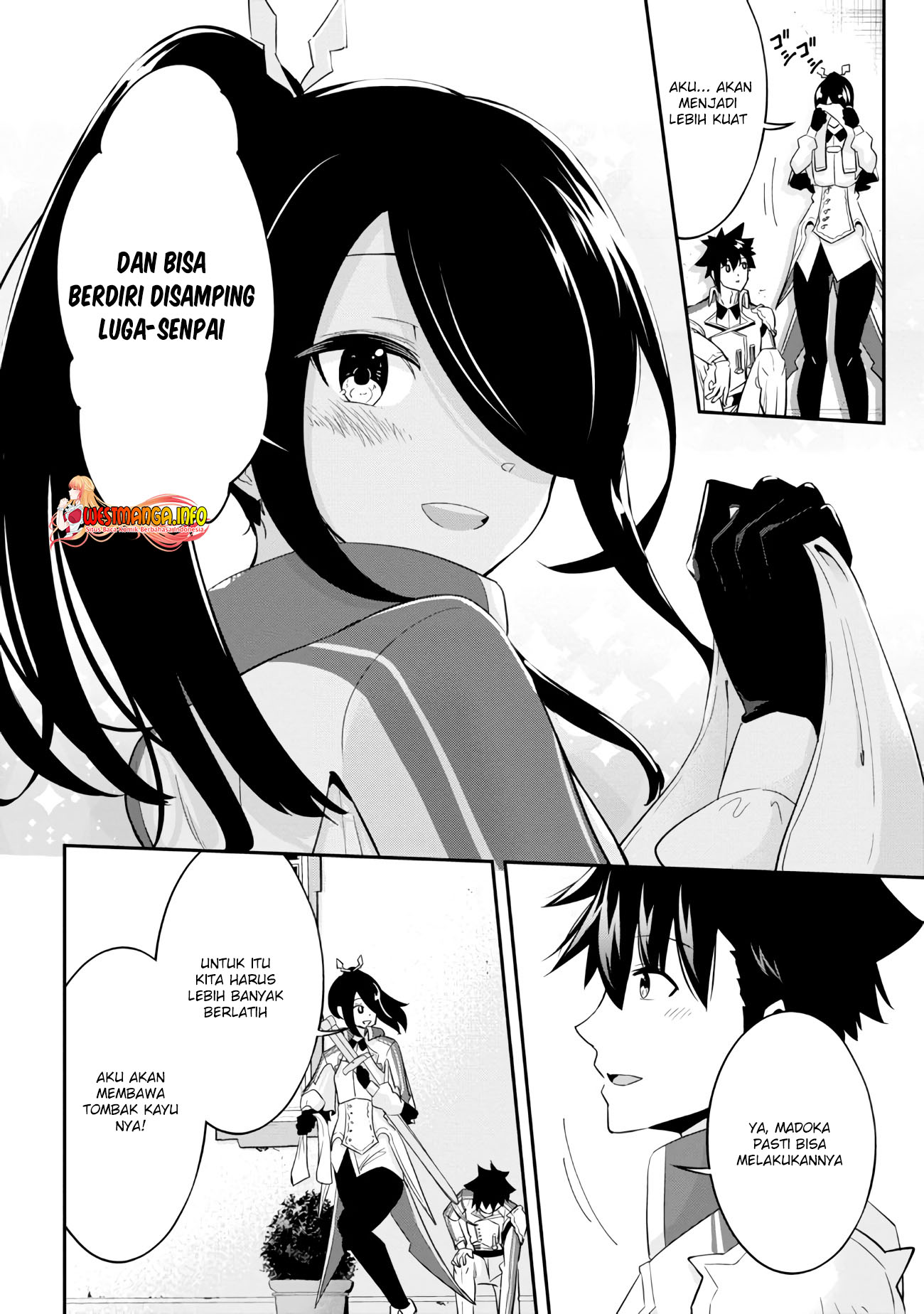 Seikishi ni Natta kedo Danchou no Oppai ga Sugosugite Kokoro ga Kiyomerarenai Chapter 12