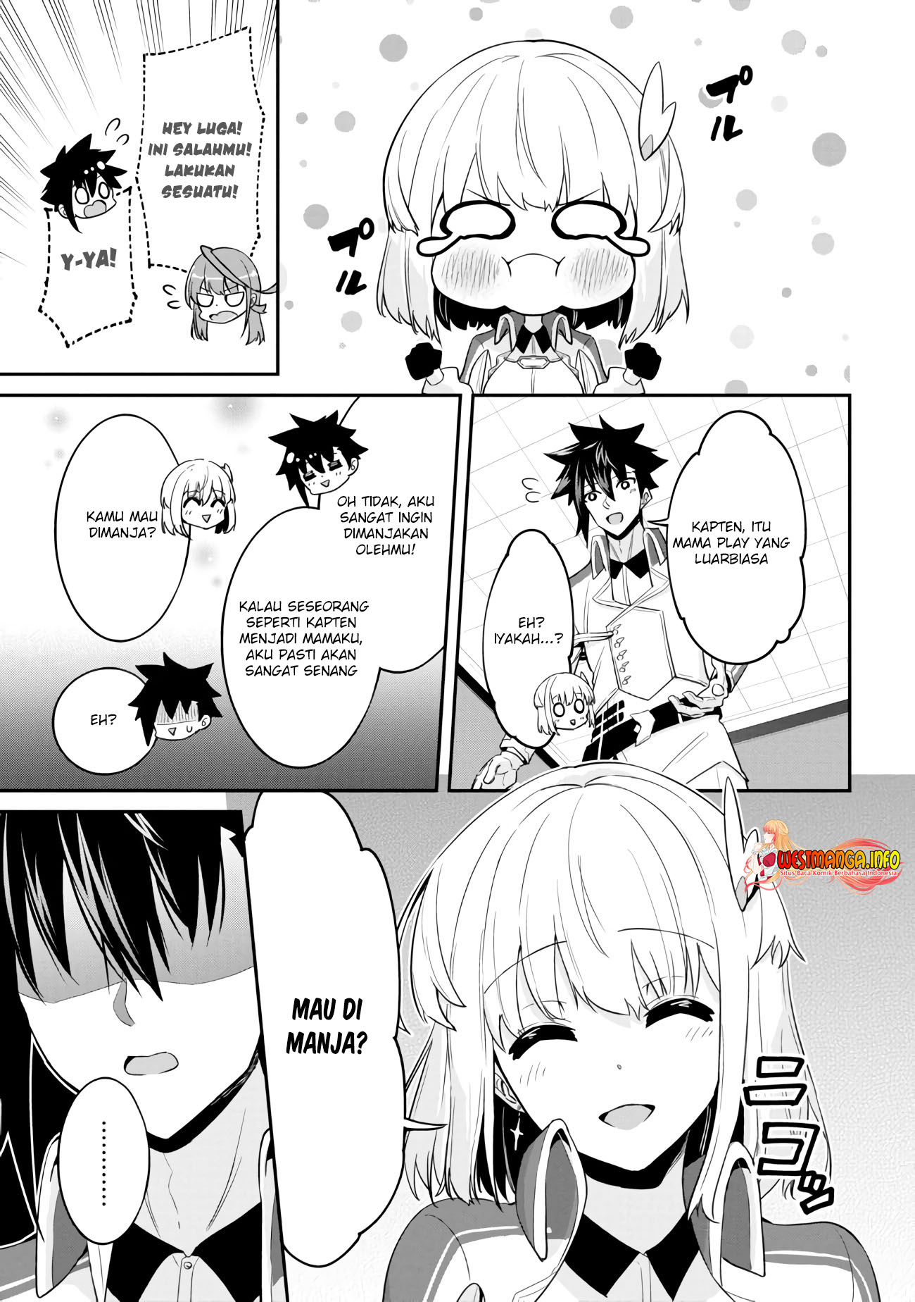 Seikishi ni Natta kedo Danchou no Oppai ga Sugosugite Kokoro ga Kiyomerarenai Chapter 15.1