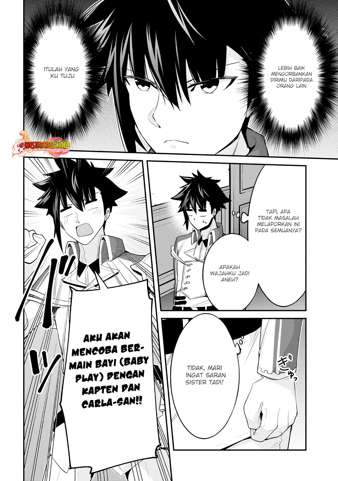 Seikishi ni Natta kedo Danchou no Oppai ga Sugosugite Kokoro ga Kiyomerarenai Chapter 15.1