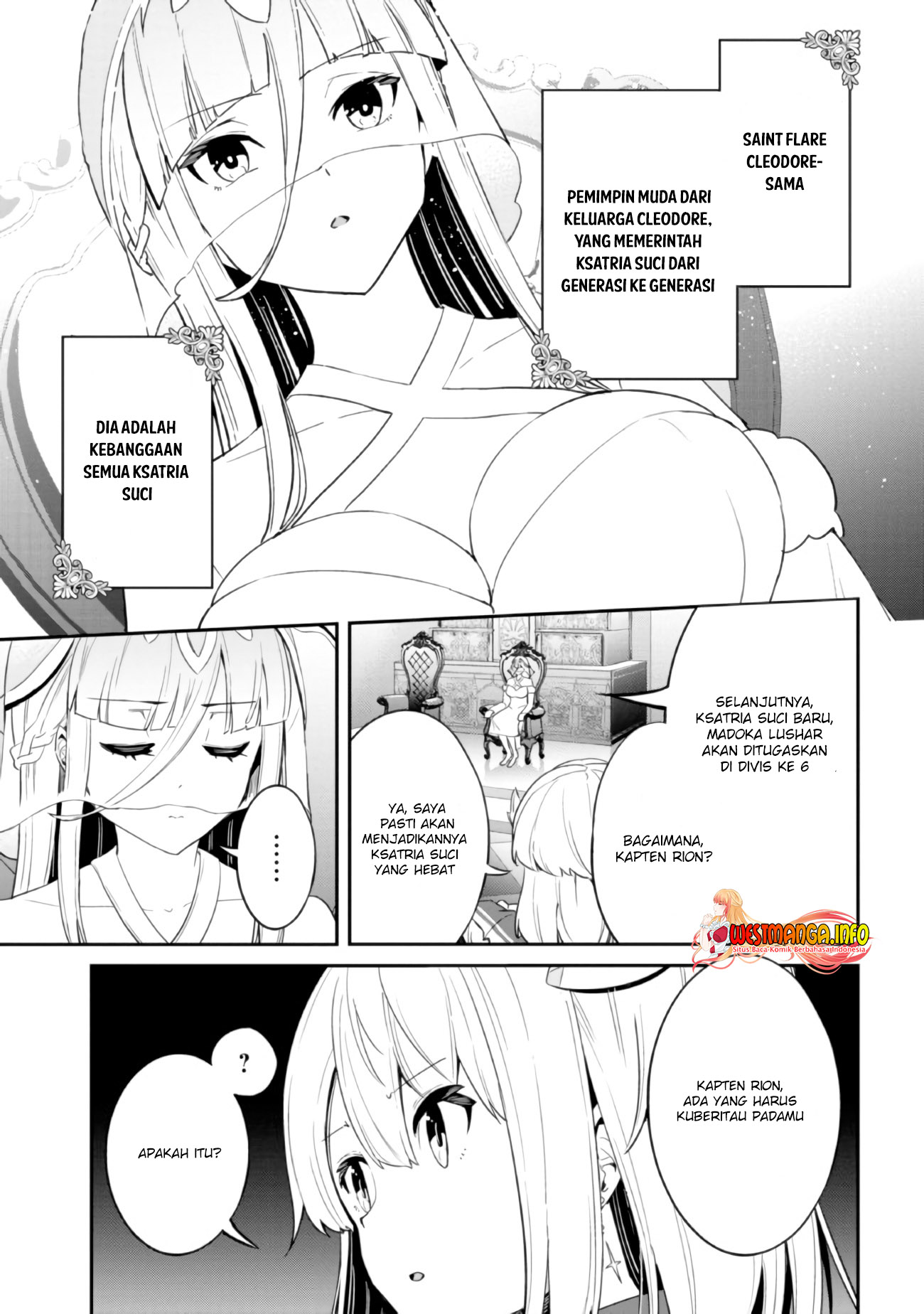 Seikishi ni Natta kedo Danchou no Oppai ga Sugosugite Kokoro ga Kiyomerarenai Chapter 6