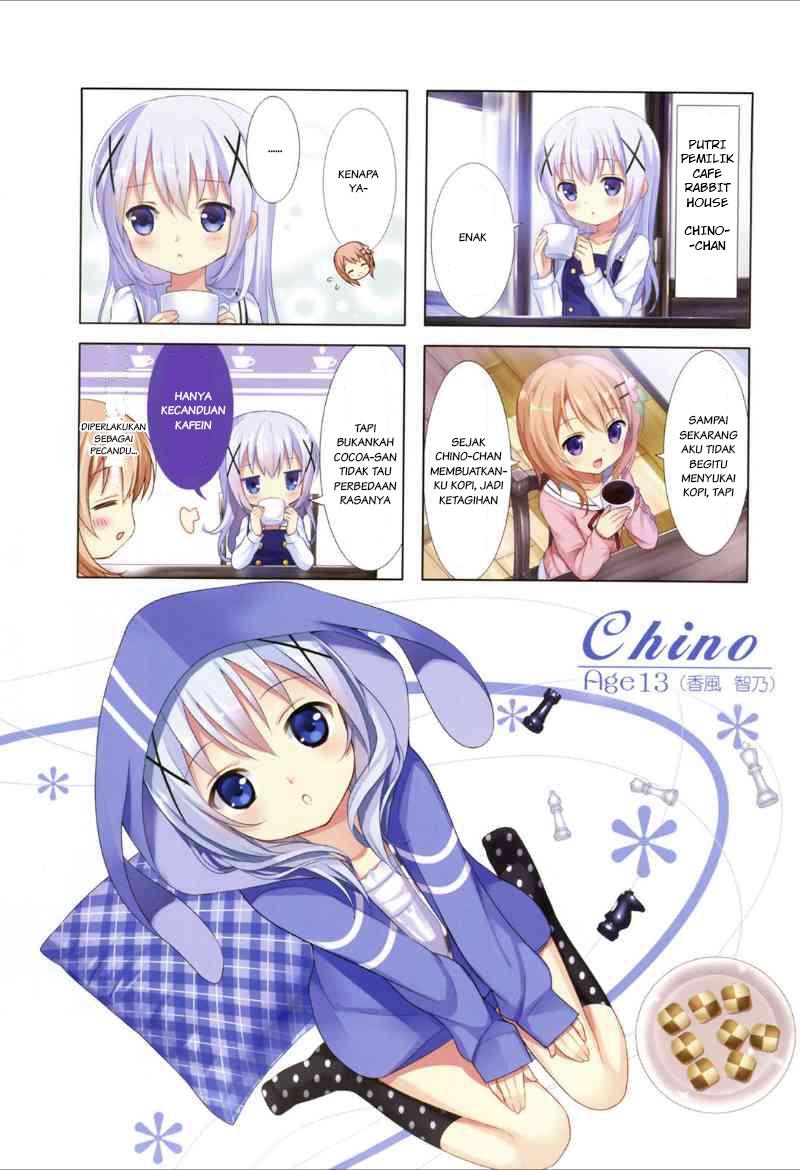 Gochuumon wa Usagi desu ka? Chapter 00