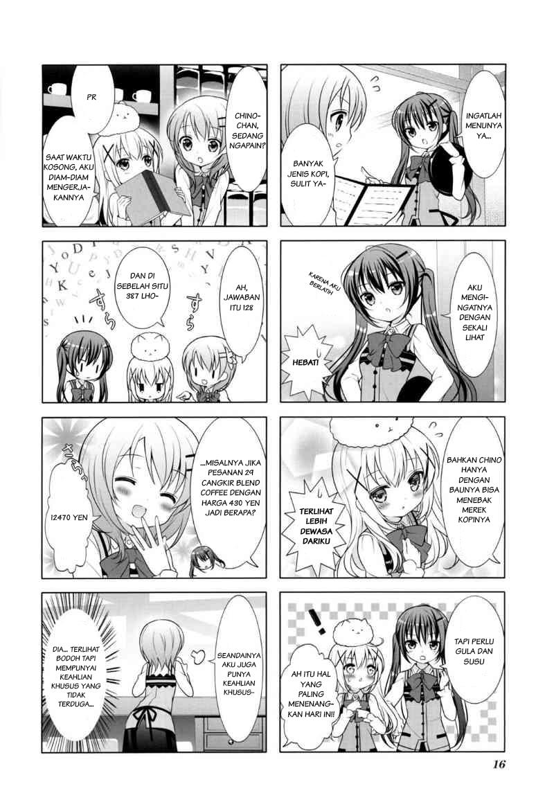 Gochuumon wa Usagi desu ka? Chapter 1