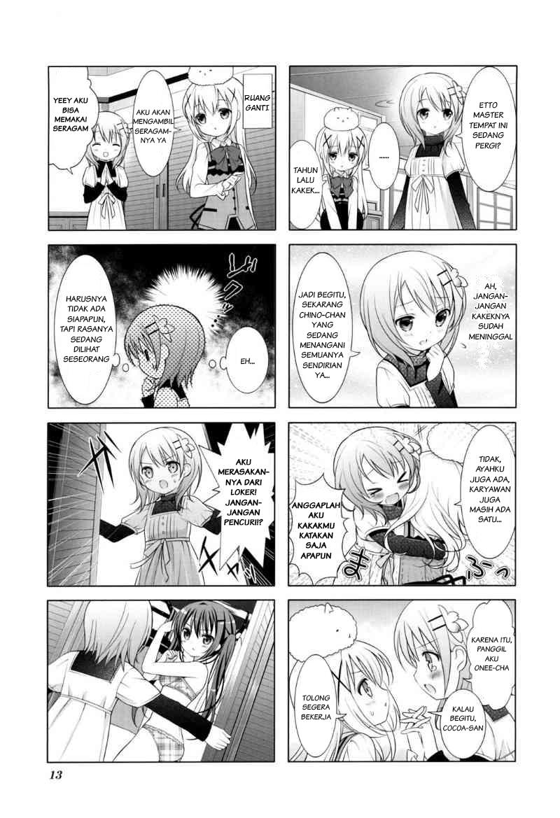 Gochuumon wa Usagi desu ka? Chapter 1