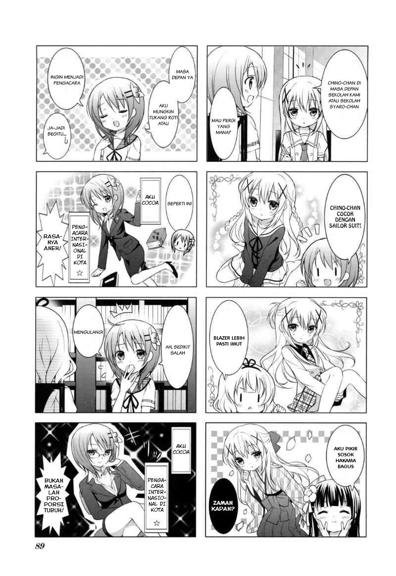 Gochuumon wa Usagi desu ka? Chapter 10