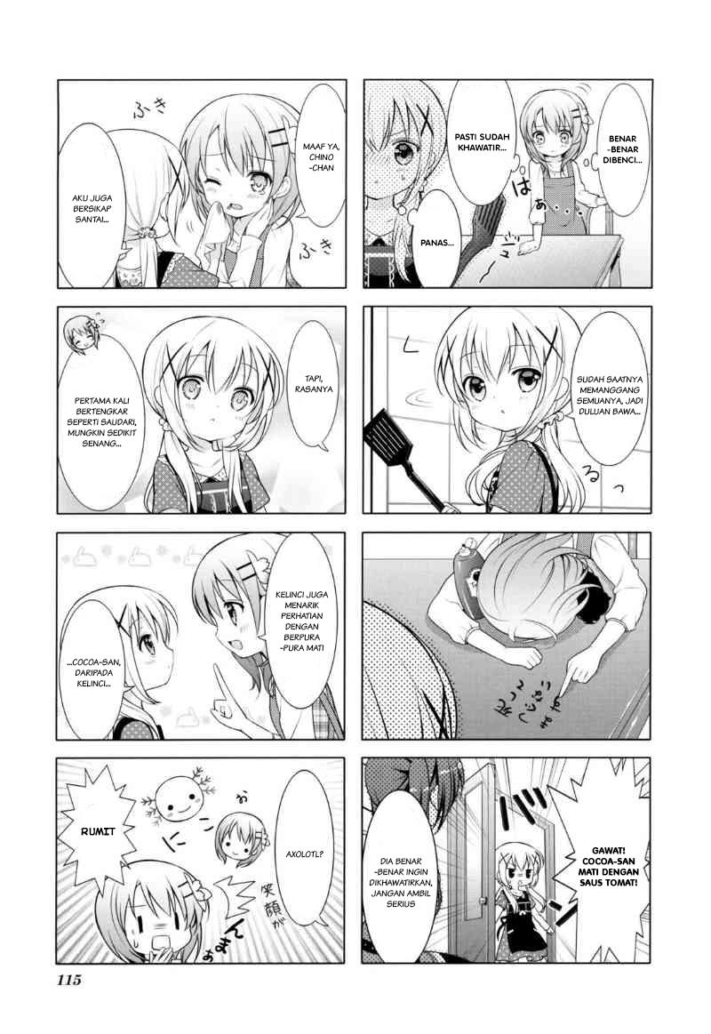 Gochuumon wa Usagi desu ka? Chapter 13