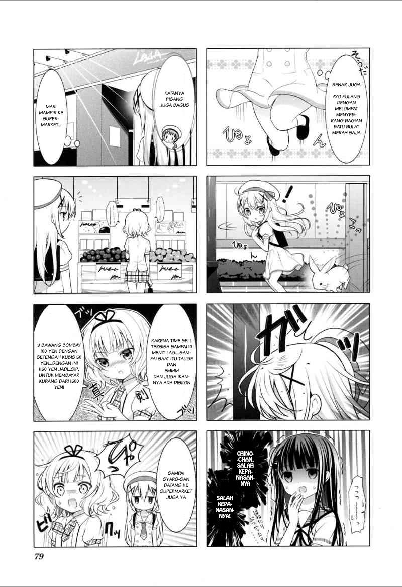 Gochuumon wa Usagi desu ka? Chapter 9