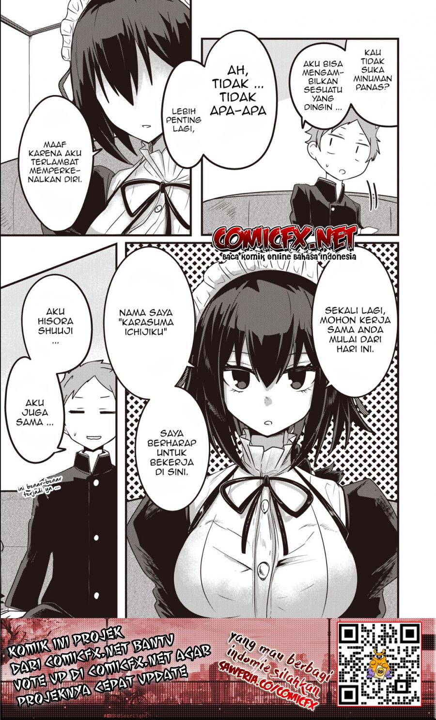 Kokoro no Koe ga Moreyasui Maid-san Chapter 1