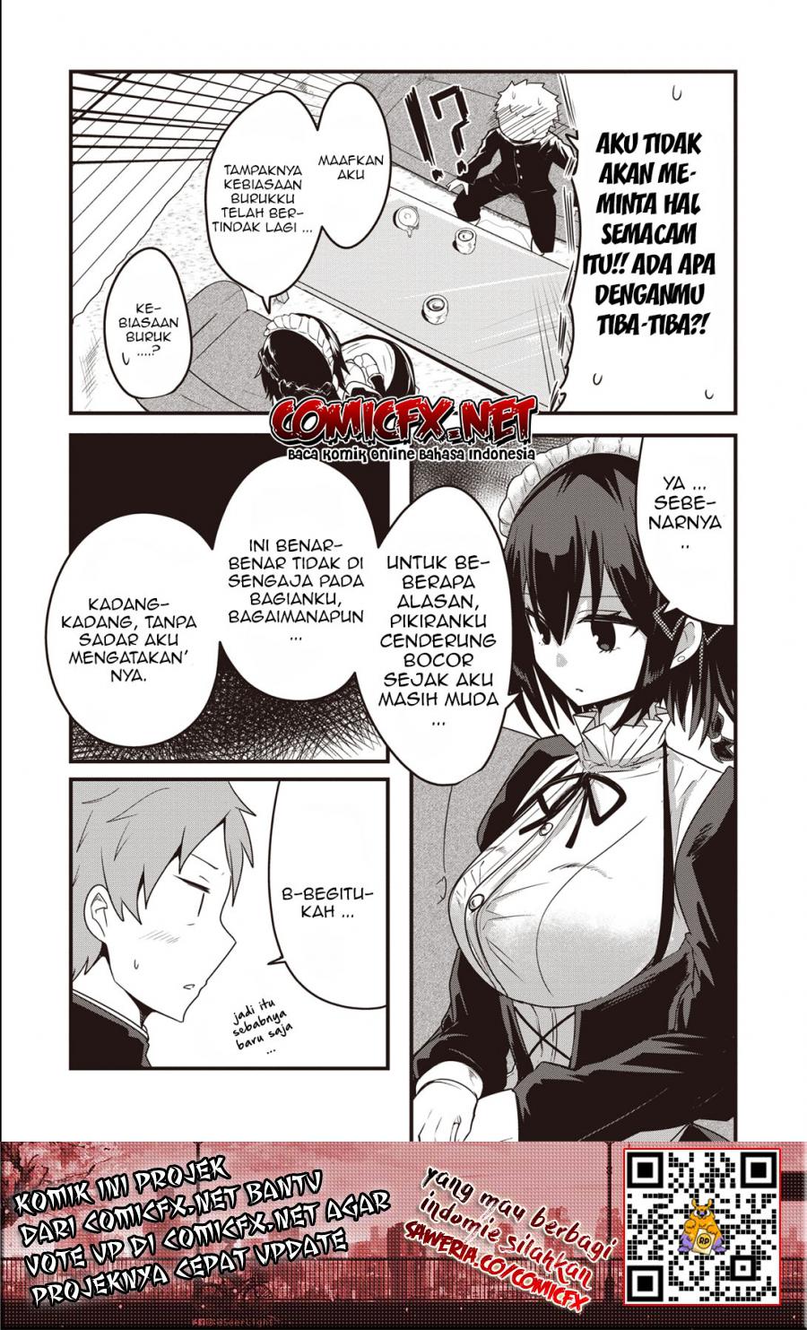 Kokoro no Koe ga Moreyasui Maid-san Chapter 1