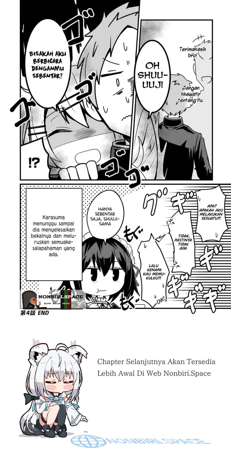 Kokoro no Koe ga Moreyasui Maid-san Chapter 4