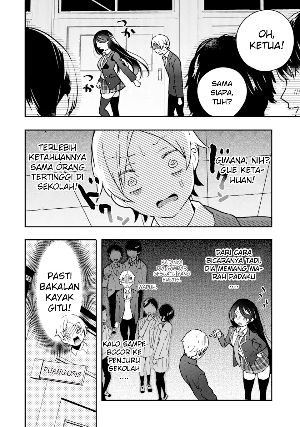 Gakuen 1 no Bishoujo wa XX Eshi no Ore ni Horete Iru!? Chapter 1.2