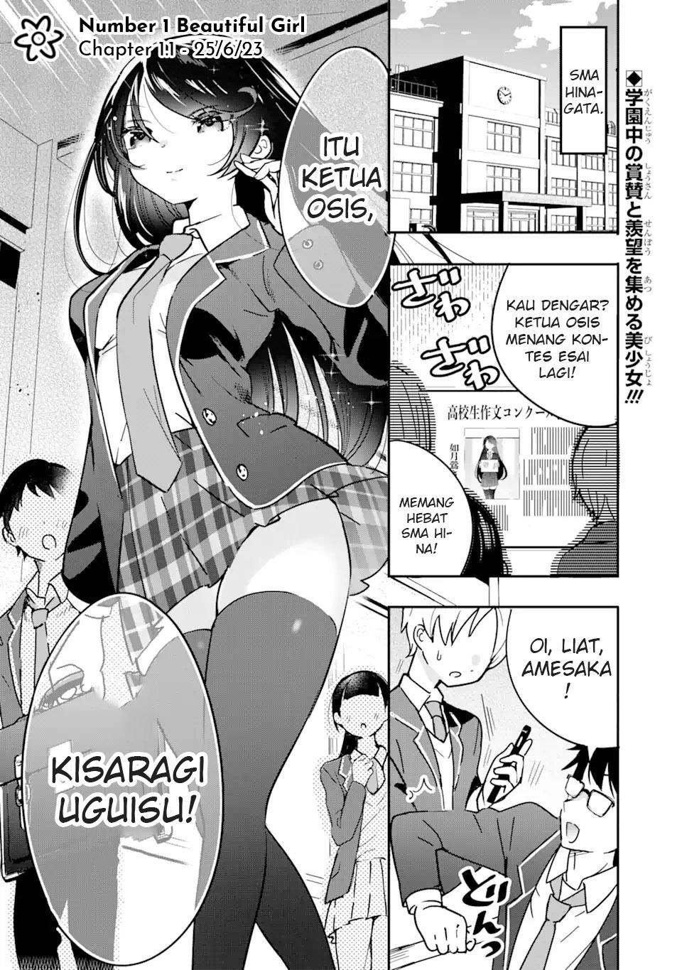 Gakuen 1 no Bishoujo wa XX Eshi no Ore ni Horete Iru!? Chapter 1