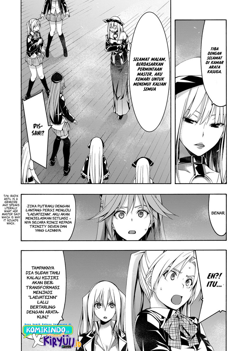 Trinity Seven Chapter 111