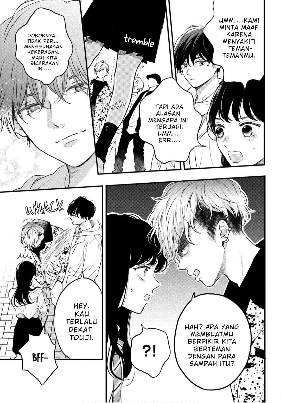 Hikaeme ni Itte mo, Kore wa Ai Chapter 1