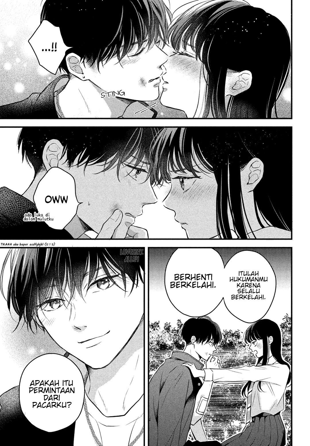 Hikaeme ni Itte mo, Kore wa Ai Chapter 8