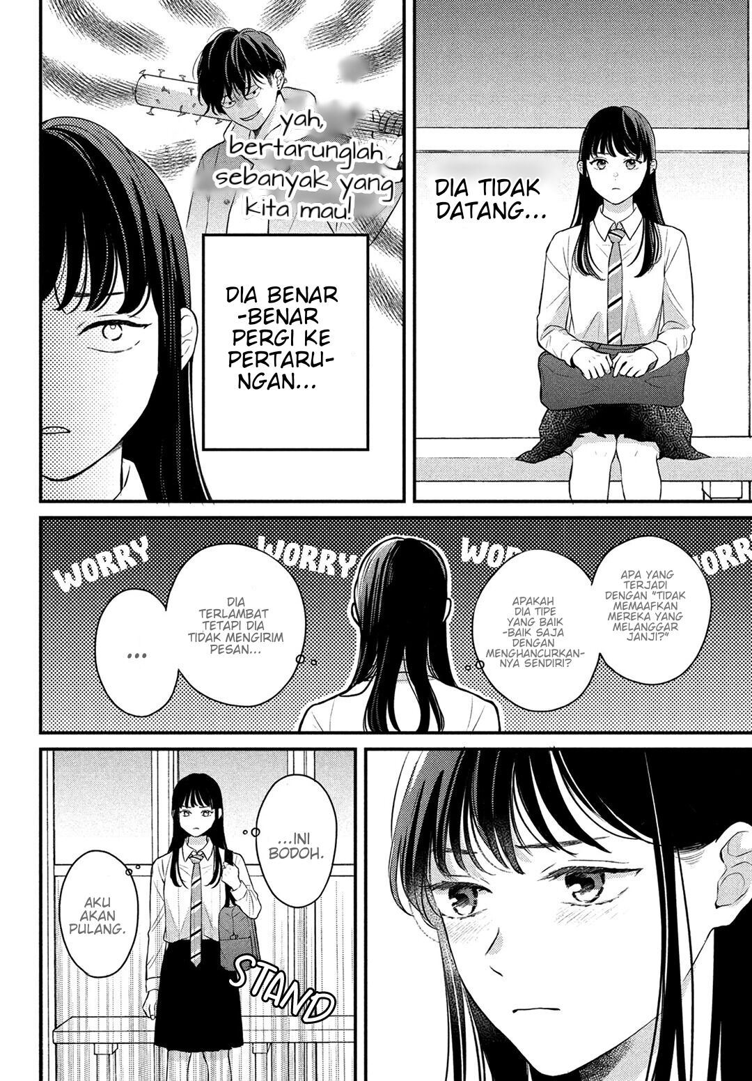 Hikaeme ni Itte mo, Kore wa Ai Chapter 8