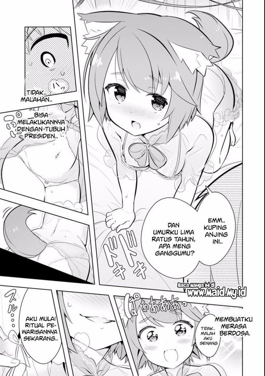 Wakamono no Kuro Mahou Hanare ga Shinkoku desu ga, Shuushoku shite Mitara Taiguu Iishi, Shachou mo Tsukaima mo Kawaikute Saikou desu! Chapter 3.1