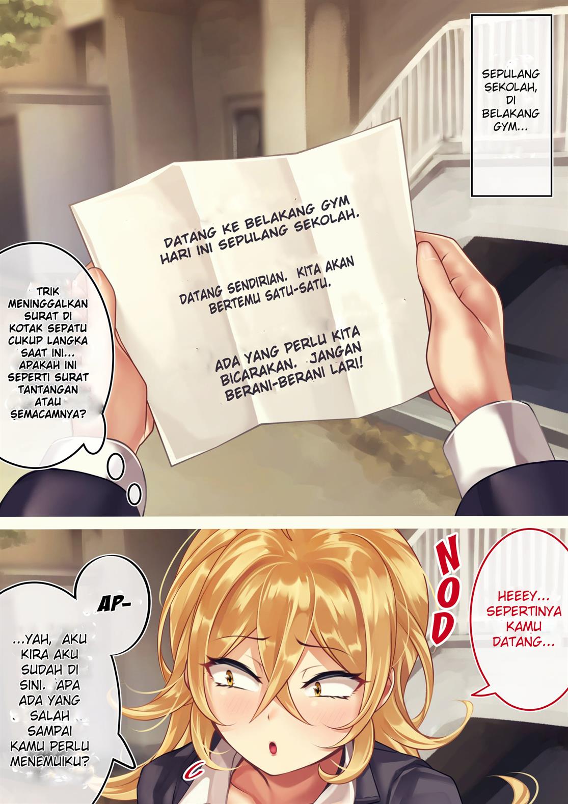 Bazutta Bun Dake Kawaikute Etchide Juujun ni Tsukusu Yandere ni Naru Yankiigyaru Chapter 7