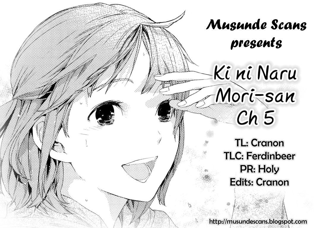 Ki ni Naru Mori-san Chapter 05