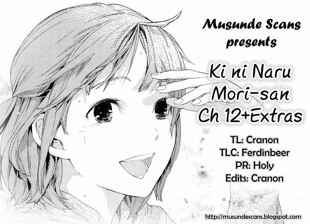 Ki ni Naru Mori-san Chapter 12