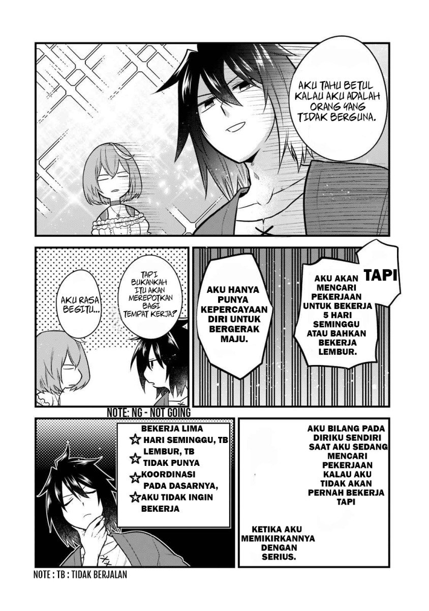 Mukiryoku Neet na Moto Shindou, Boukensha ni naru Chapter 1