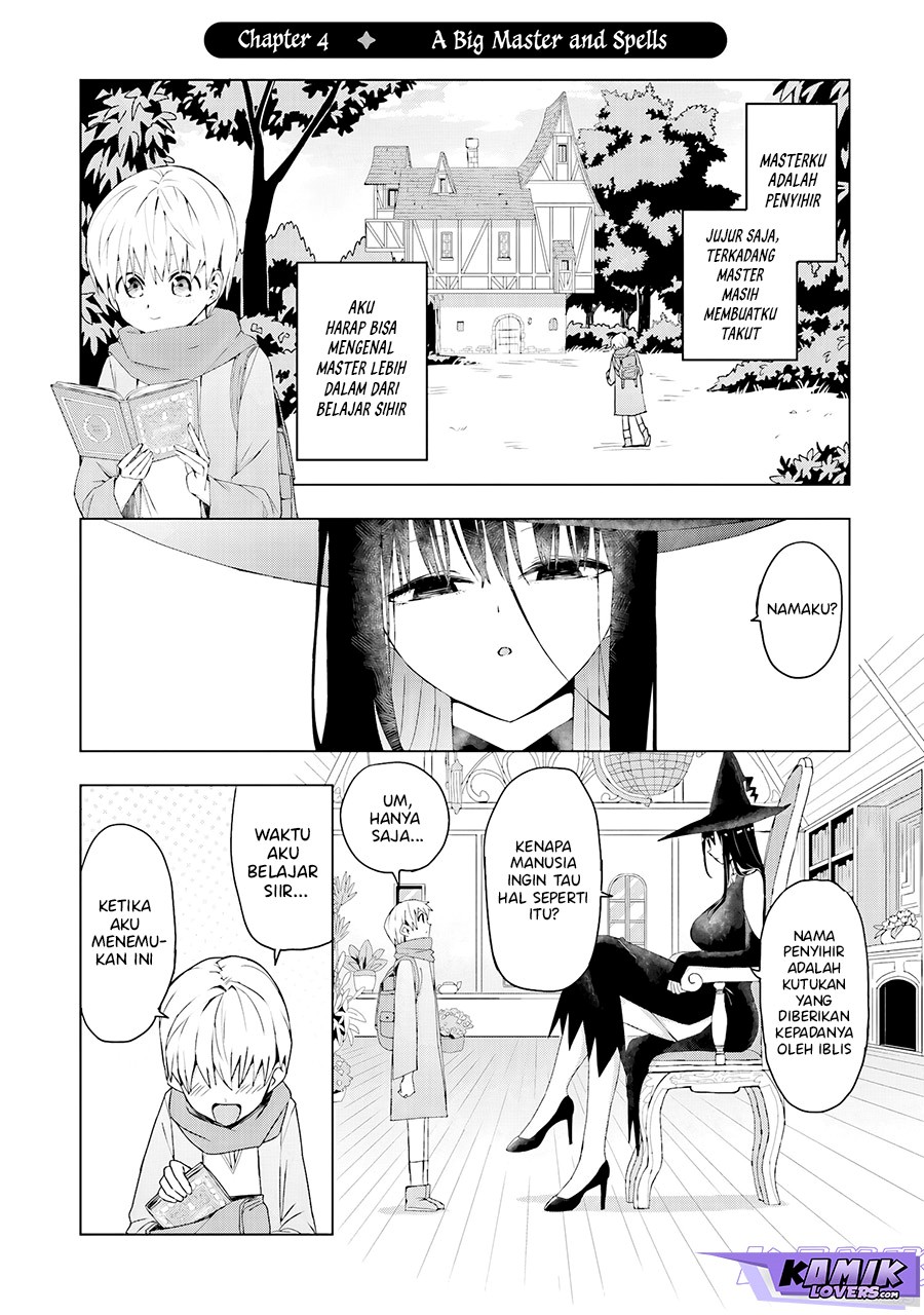 Mahou to Boku to Dekkai Shishou Chapter 4