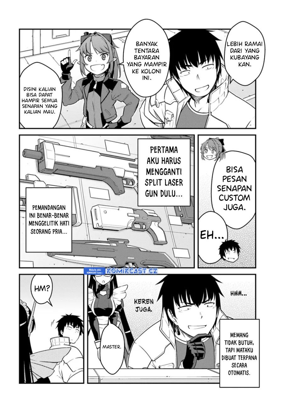 Mezametara Saikyou Soubi to Uchuusen-mochi Datta no de, Ikkodate Mezashite Youhei Toshite Jiyuu ni Ikitai Chapter 43.1